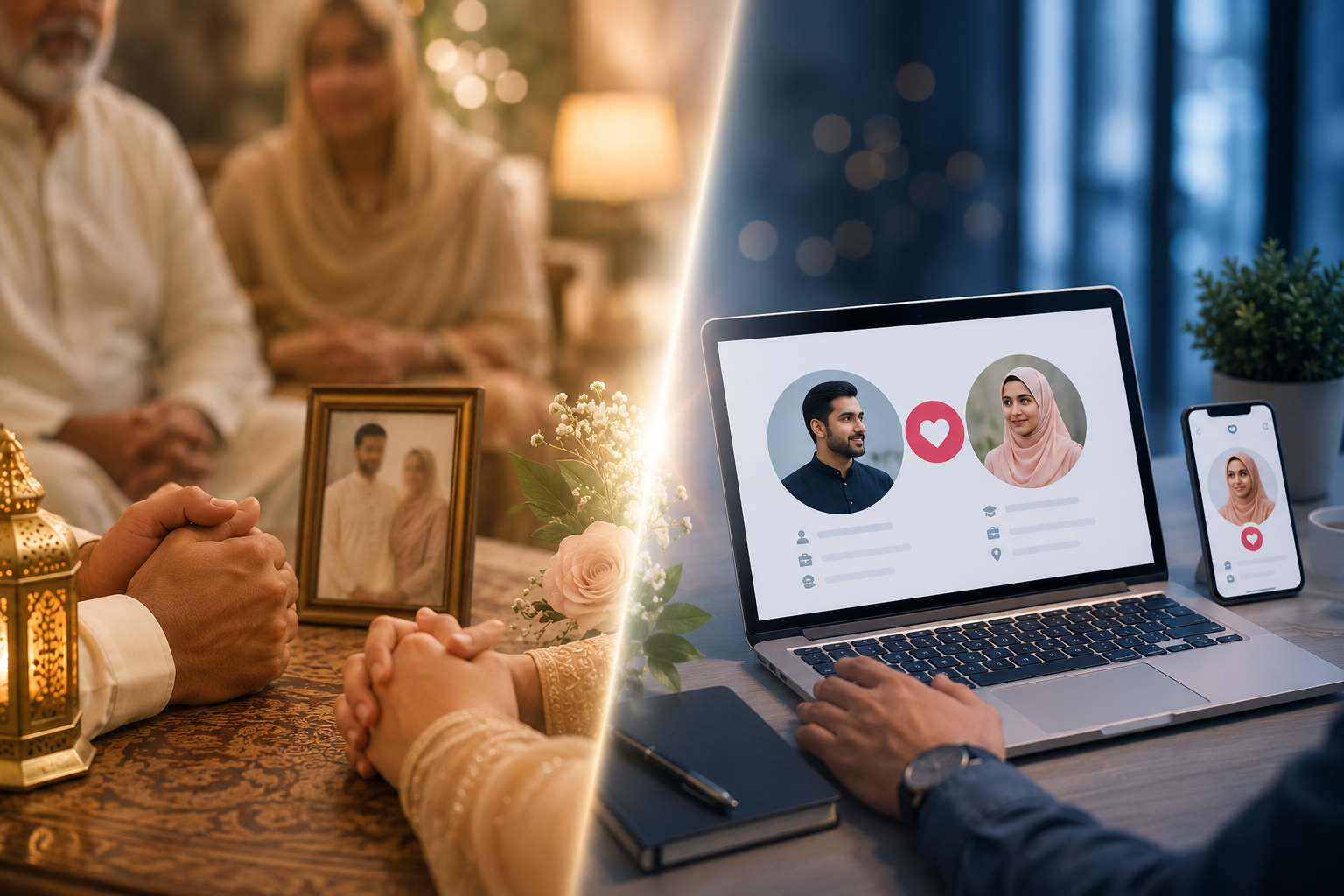 Traditional Rishta vs Online Matchmaking – Which One is Better for Pakistani Families?