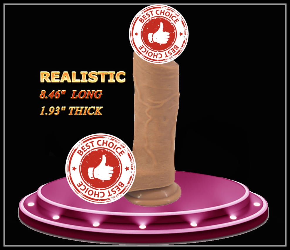 FAAK double layer silicone realistic dildo horse soft huge penis suction 1.93
