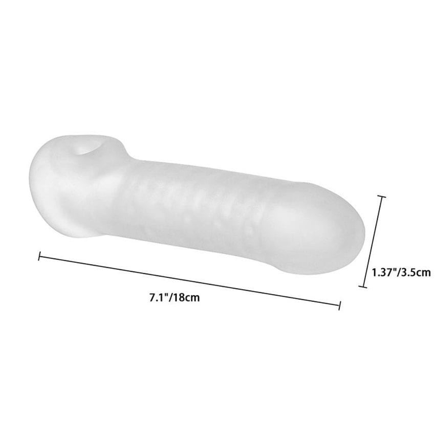 Zerosky Reusable Condom Penis Extend Penis Sleeve Extender Sex Toys For Male Intimate Goods Penis Enlargement Sex Toys For Adult