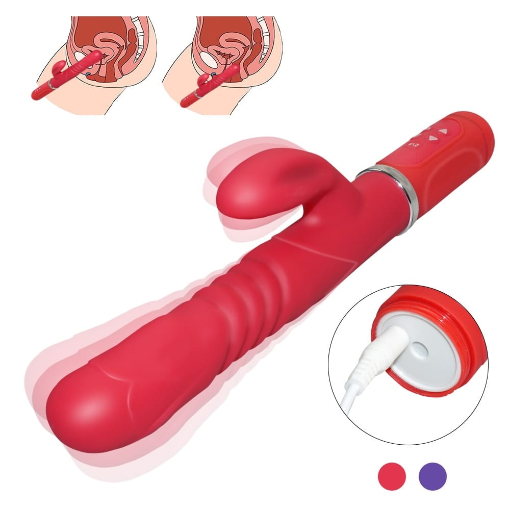 Rabbit Vibrator Sex Toys for Women 2 Motor G spot Stimulate Vibrators Sex Toys for Woman Clitoris Massage Large Dildo Vibrator