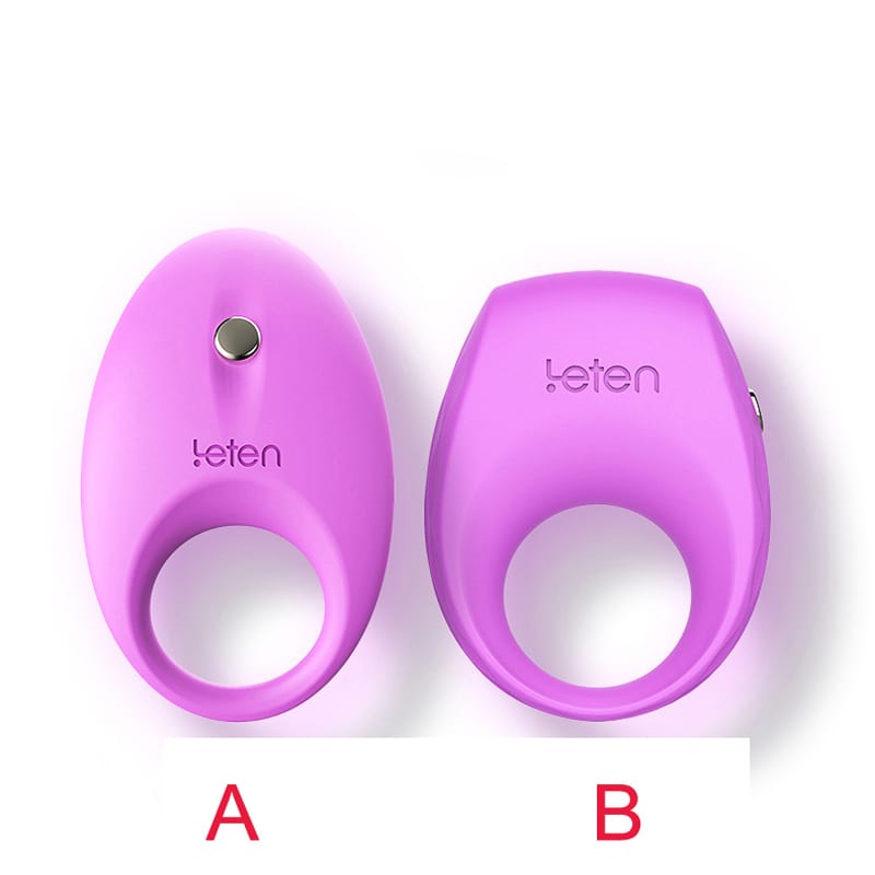 Leten 2 Styles vibrating Cock ring for couples Delay Ejaculation Penis Rings Enlargement Sleeve vibrator Sex toys for men Erotic