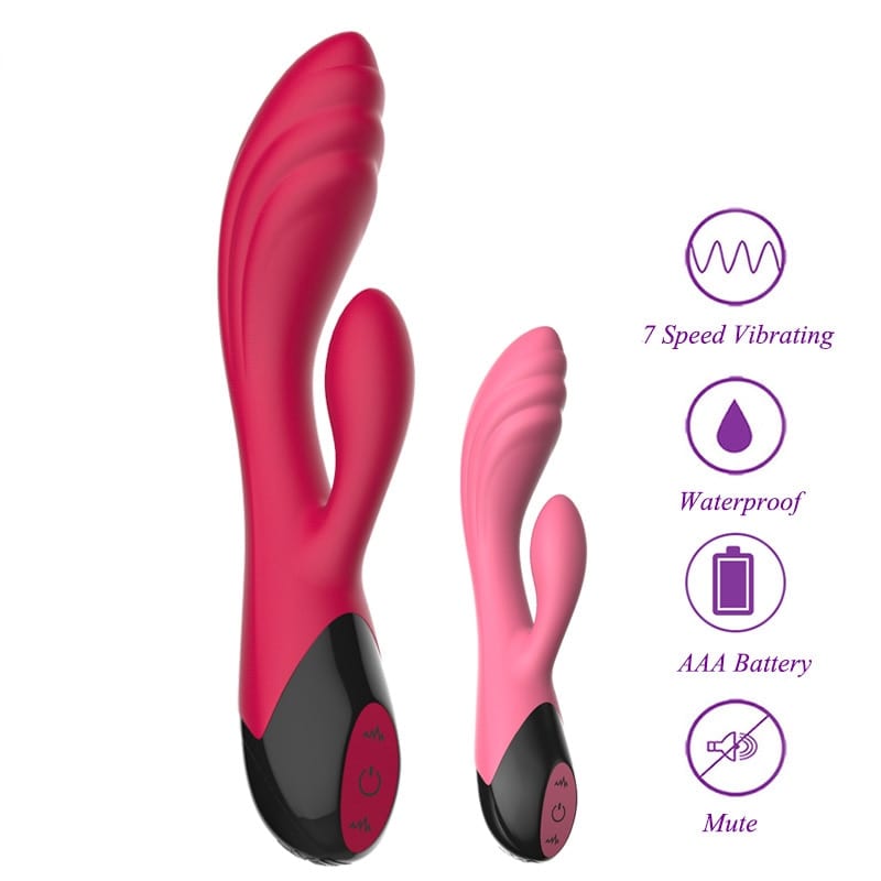 ORISSI Rabbit G spot Vibrator Clitoris Stimulator Dual Vibrator Penis Massager Dildo Vibrator Sex Toys for Woman Adult Product