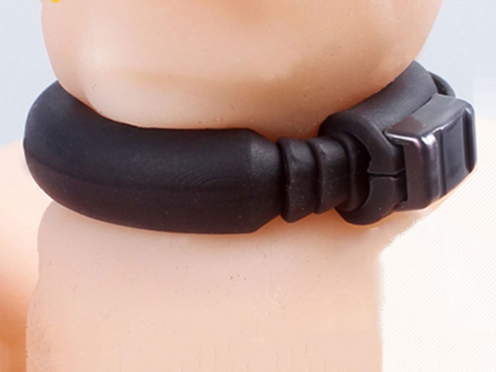 Men's Adjustable O-Shaped Soft Acetate Lockable Penis Ring