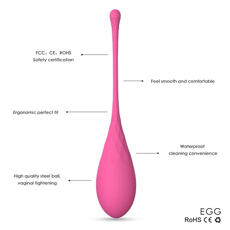 New Design 6pcs/set Smart Kegel Ball Vibrator Vaginal Massager,Ben Wa Ball,Vaginal Tight Exercise Ball Sex Products for Women