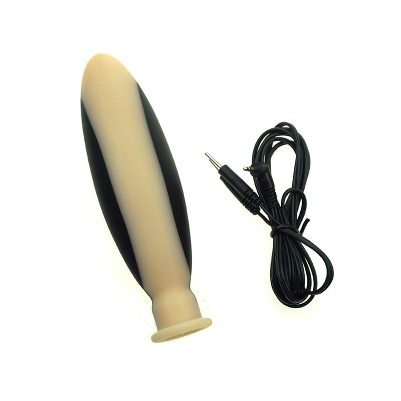 Adult Diary Electro Sex Huge Anal Plug Electric Shock Silicone Butt Plug Dildo Electrical Stimulation Medical Sex Toys Accessory