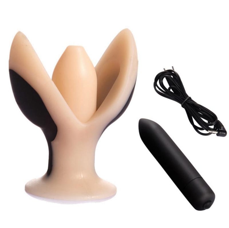 Electro Shock Large Vibrating Anal Plug Electrical Stimulation Butt Plug Anal Dilator Vibrator Electro Sex Toys For Men Woman