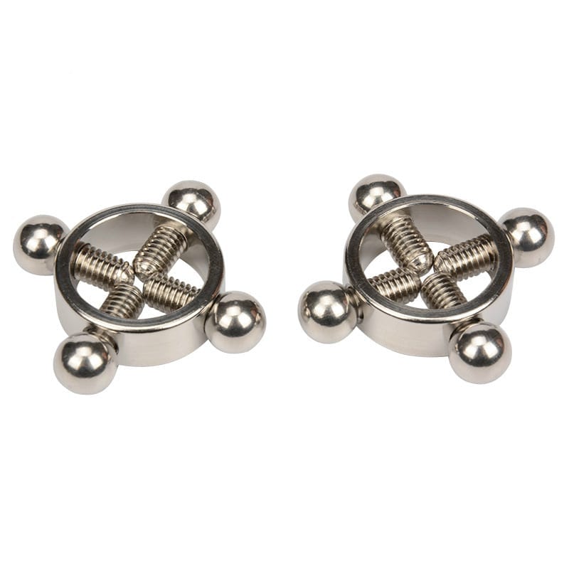 2pcs/set Adjustable Breast Nipple Clamps Clips Female Stainless Chain Bdsm Bondage Sex Exotic Accessories for Couples