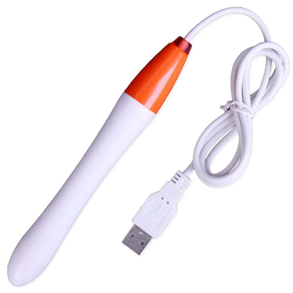 5.9inch dildo Vibrator USB Smart Heating Rod Male Masturbation Inflatable Sex Doll Heating Plug Accessories