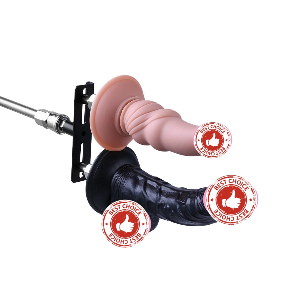 Double Quick Connector Dildos Holder Hismith Machine Device Attachements Metal Sex Machine accessory