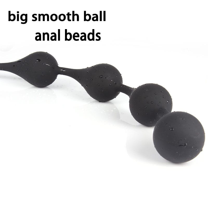 Super Long Big anal beads smooth soft silicone butt plugs vagina balls anal dilator expander huge ass plug adult sex toys