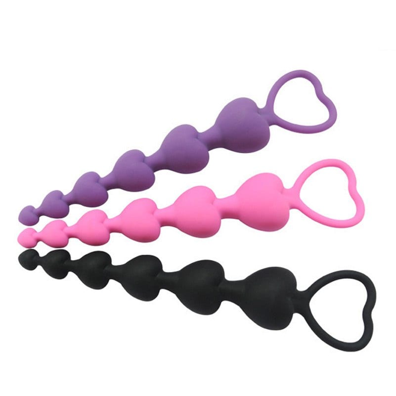 Hot Sale and with good comments for Soft Silicone Anal Beads Gourd Type anal Balls Butt Plug Sex Toy for Woman/Man Sex Product