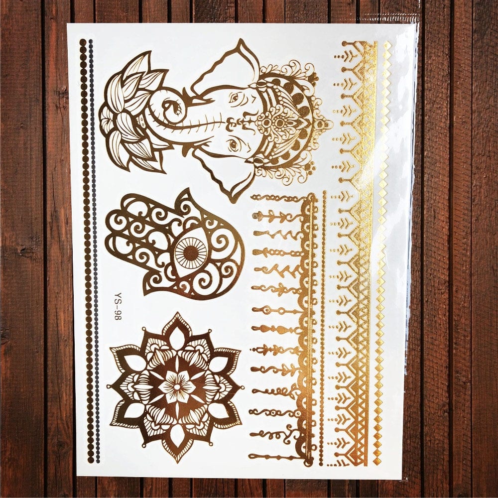 Henna Stencils | Skin Design Tattoo – Gflashy