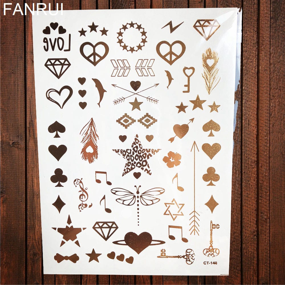 henna stencils skin design tattoo free global delivery