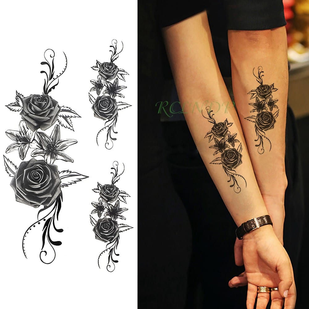 Lotus Flower Tattoo Small | Cool First Tattoos | Free Global Delivery