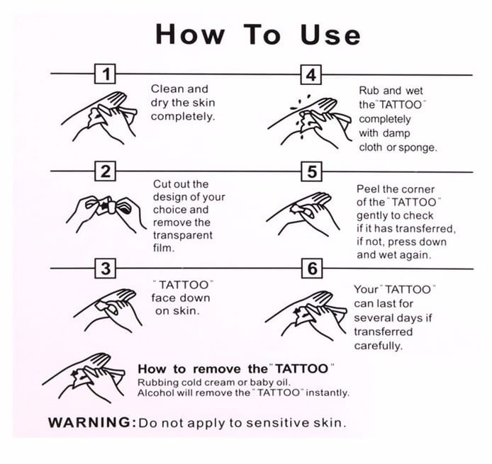 Sun and Moon Yin and Yang Waterproof Temporary Tattoos Sticker For Men And Women Body Art Tattoo Beauty  Temporaryt Tatoo