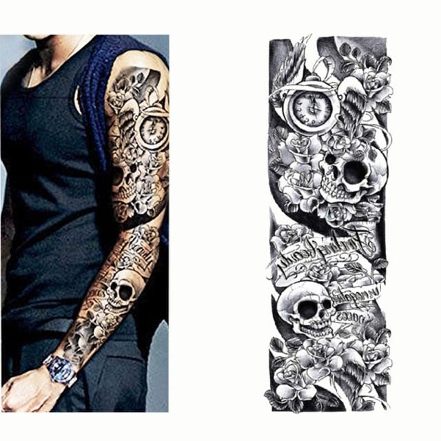 Forearm Tattoos For Men | Cool Tattoo Sleeves | Free Delivery