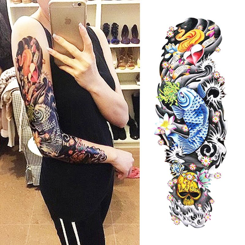 Forearm Tattoos For Men | Cool Tattoo Sleeves | Free Delivery