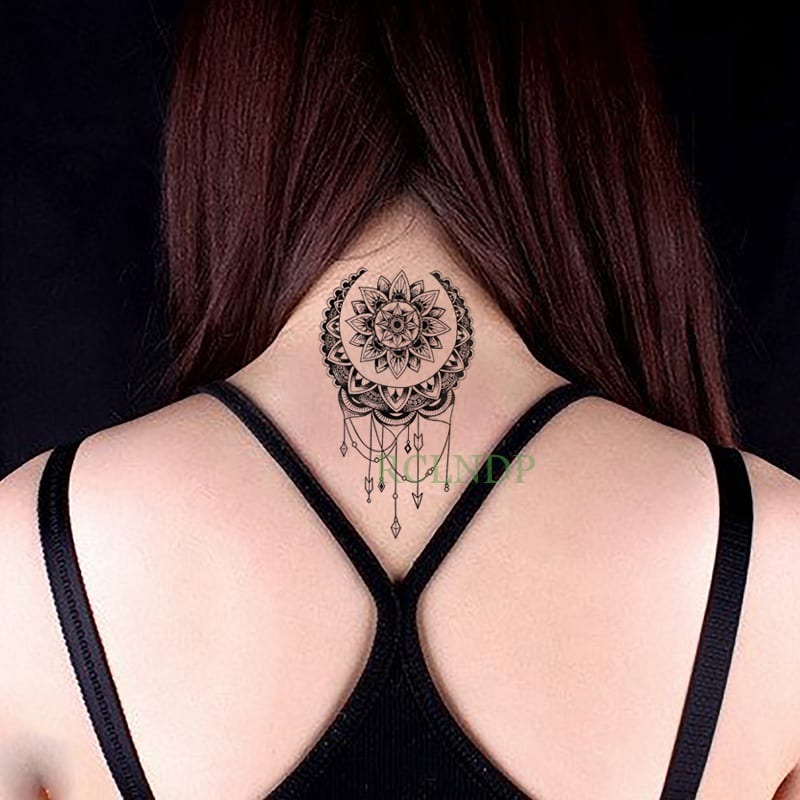 Waterproof Temporary Tattoo ancient Classical totem star tatto stickers flash tatoo fake tattoos  for girl men