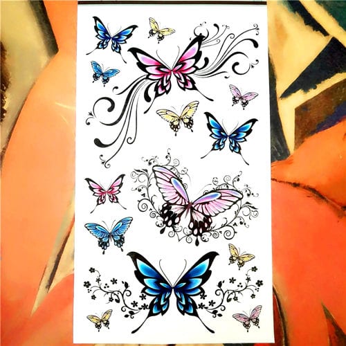 Realistic Butterfly Tattoo | 3D Tattoos | Free Global Delivery