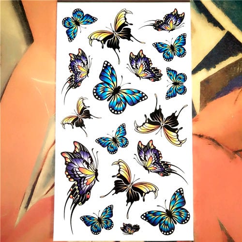 Realistic Butterfly Tattoo | 3D Tattoos | Free Global Delivery