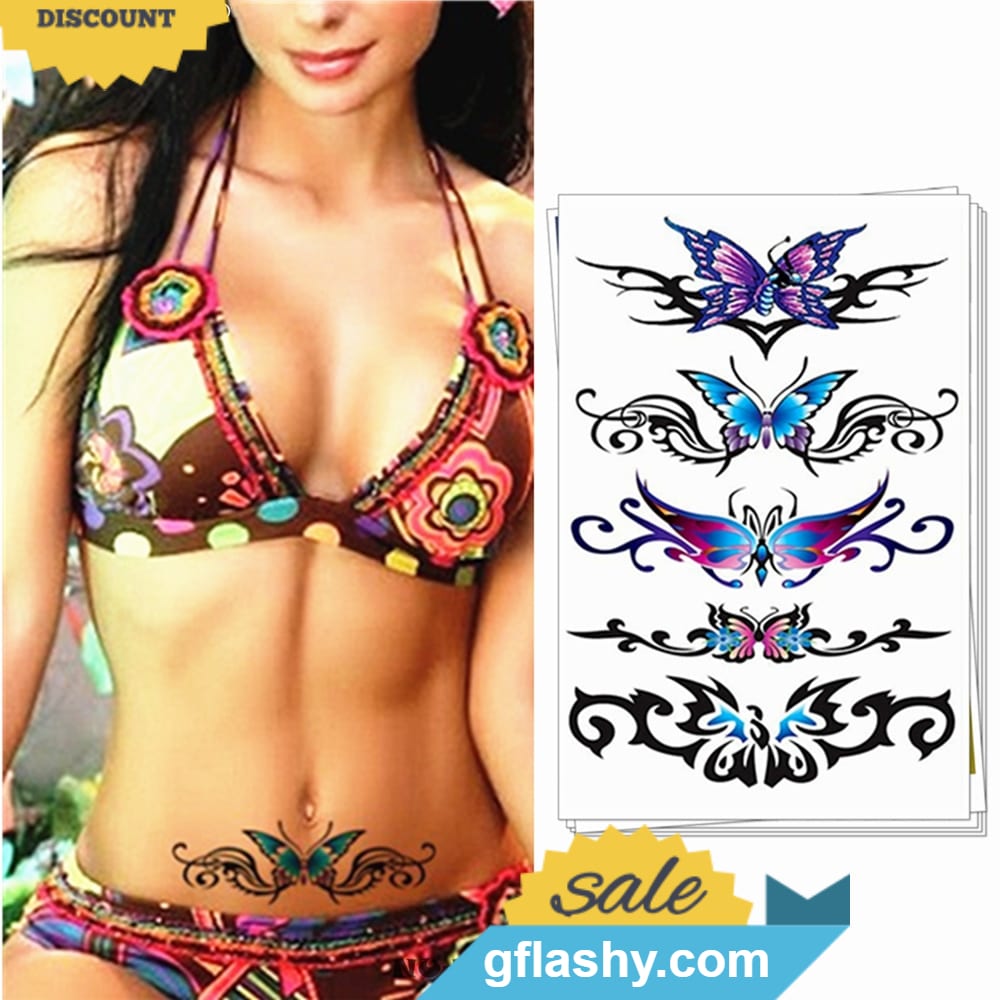 Realistic Butterfly Tattoo | 3D Tattoos | Free Global Delivery