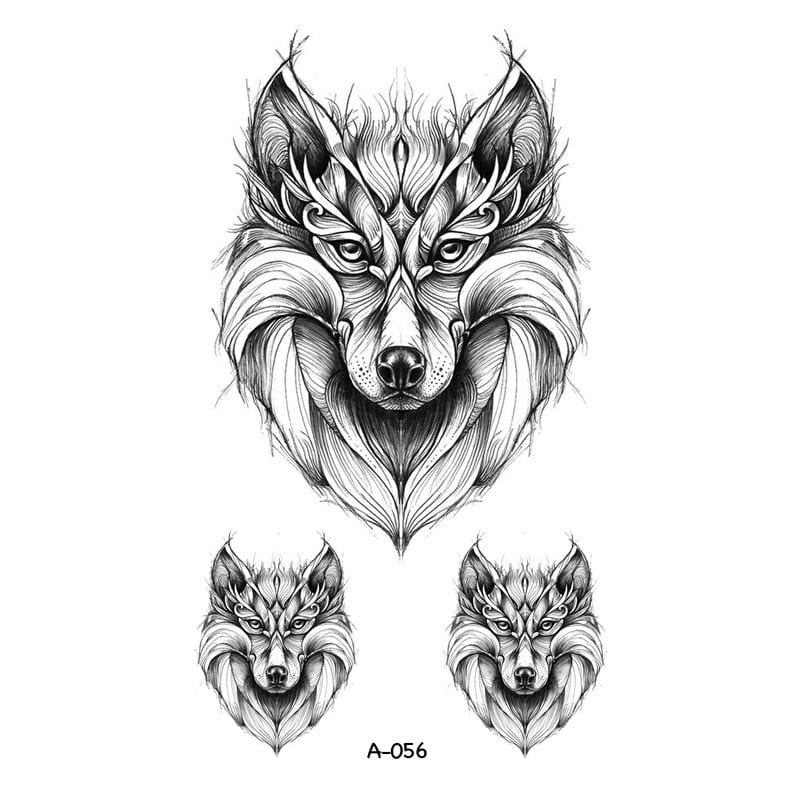 Cool Wolf Tattoos | Shoulder Tattoo – Gflashy