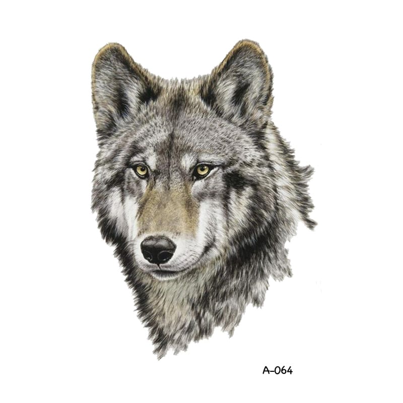 Cool Wolf Tattoos | Shoulder Tattoo | Free Global Delivery