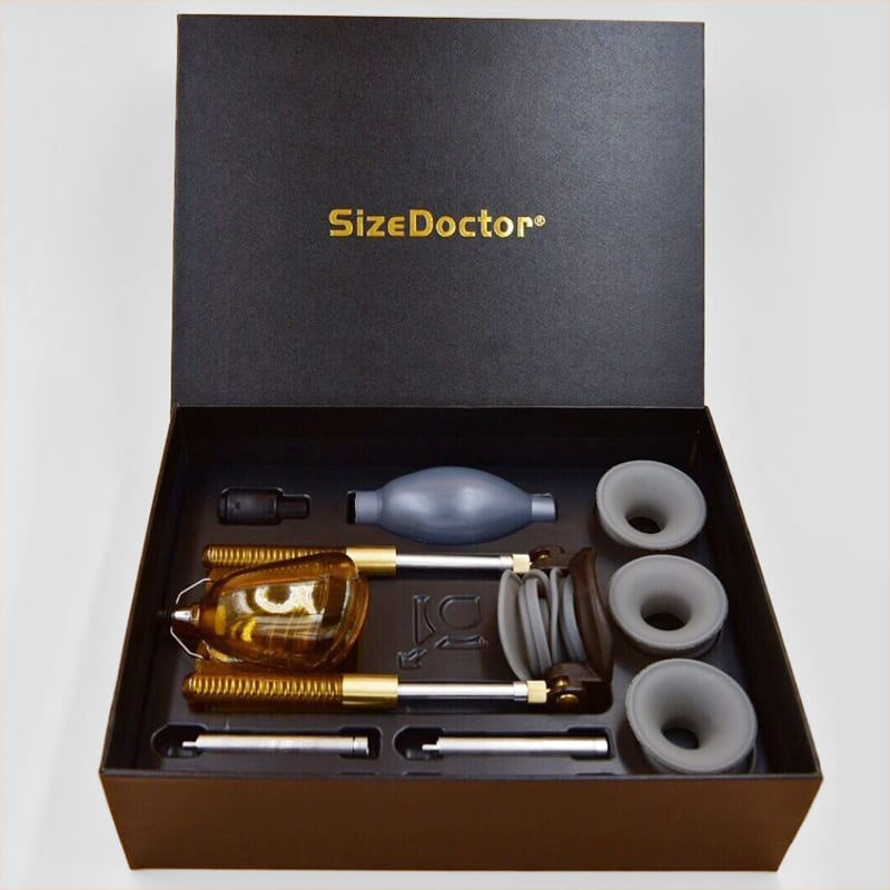 Size Doctor Penis Enlargement Pro Extender Sizedoctor Penis Enlargement STRETCHER System Kit Penis PUMP Enlarger Master With box