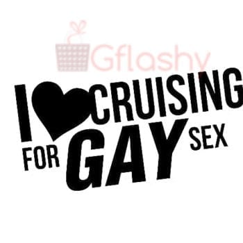 Gay Bumper Sticker | Love Cruising Logo