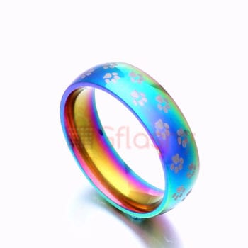 Rainbow Engagement Rings | Rainbow Wedding Rings