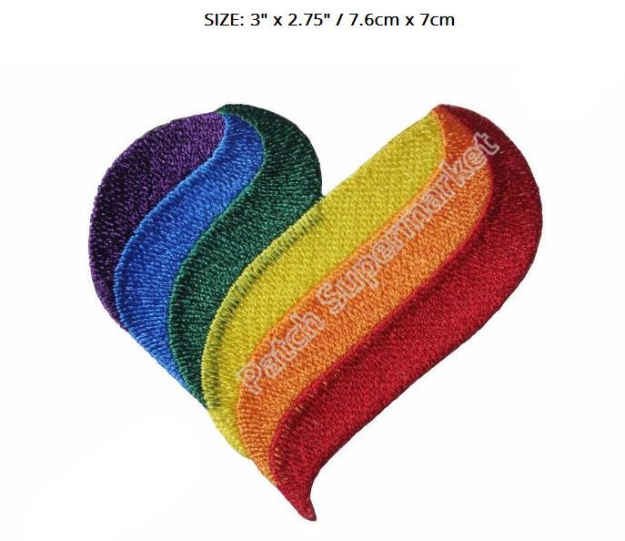 Flag With Heart | LGBT Heart Flag lot (100 pieces)