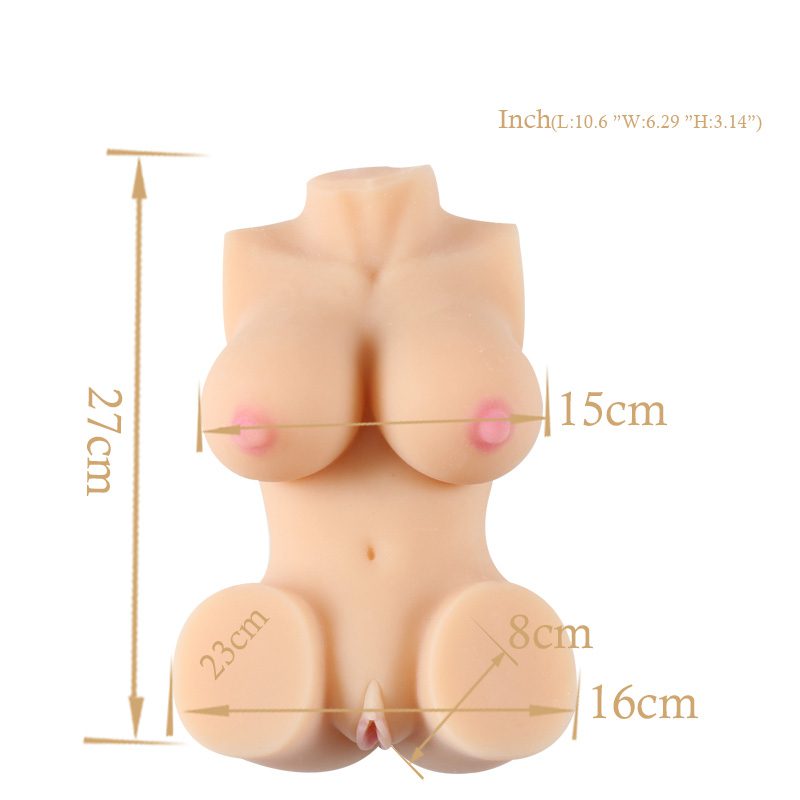 MOJOY 3D Pretty Artificial Waterproof Silicone Sex Dolls with Huge Breast Ass Anal Vagina Love Pussy Adult Sex Products for Men