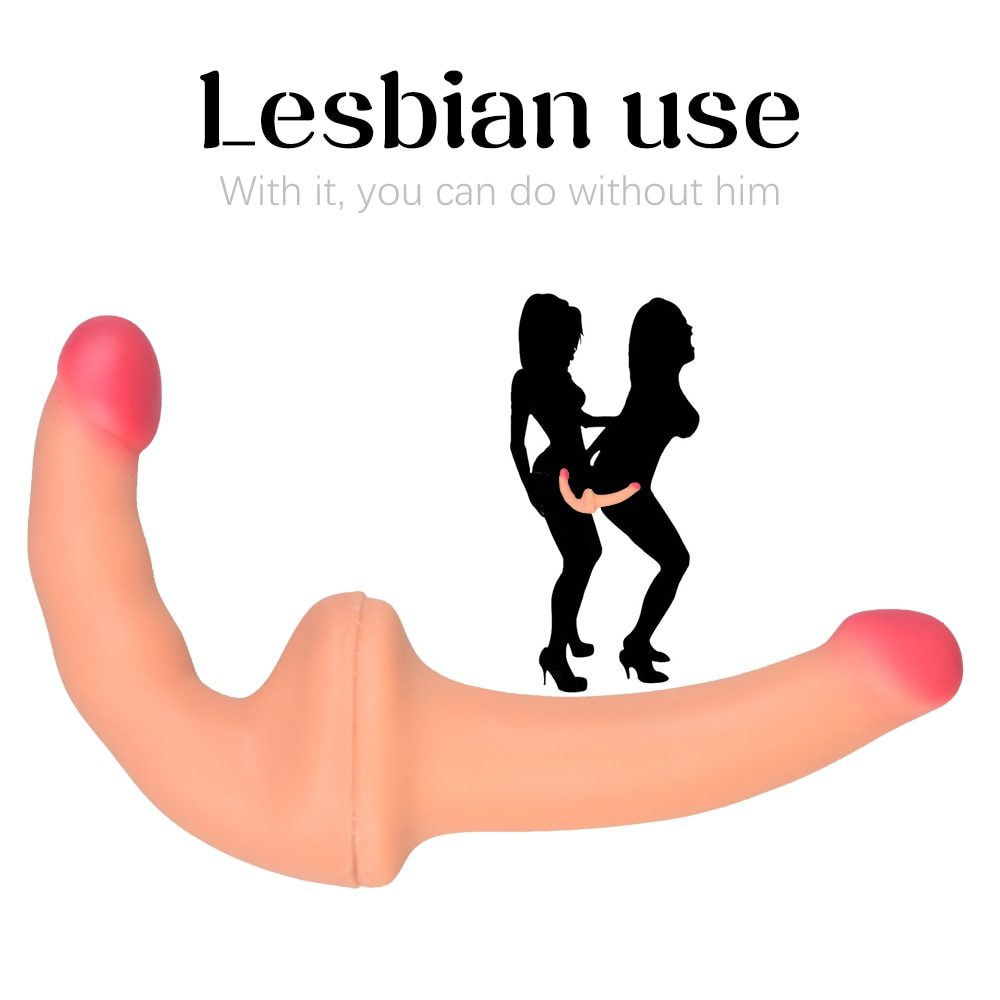 Lesbian Pegging | Double Dildo Lesbians