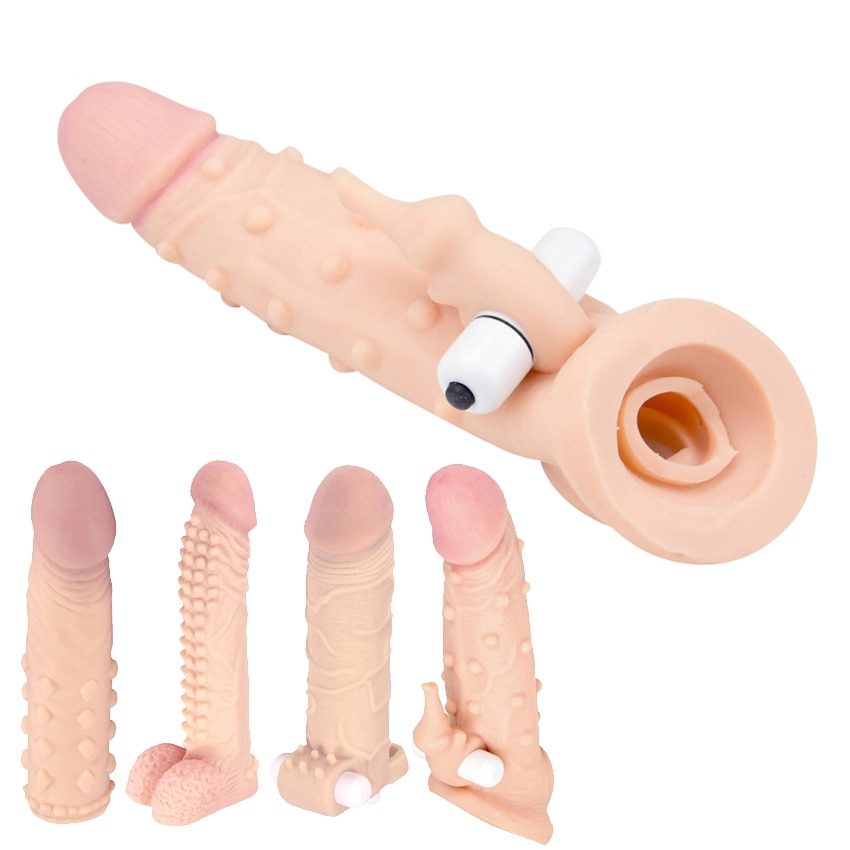 Silicone Cock Sleeves | Realistic Penis Extender