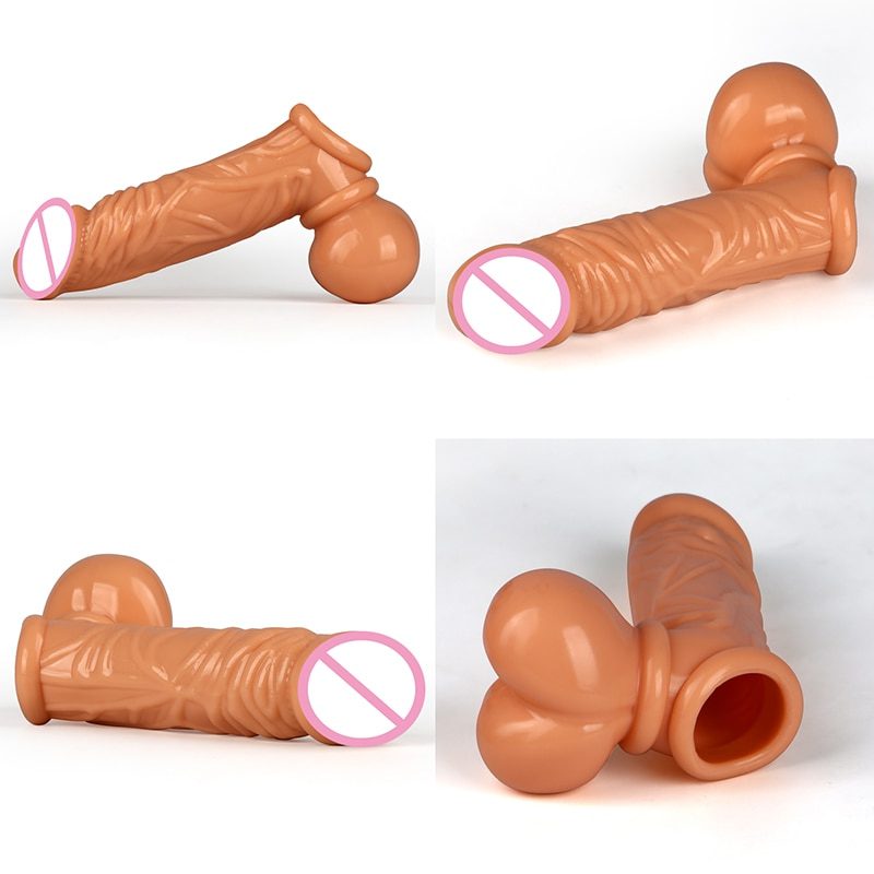 Silicone Penis Sleevess Extender | Penis Girth Sleeve