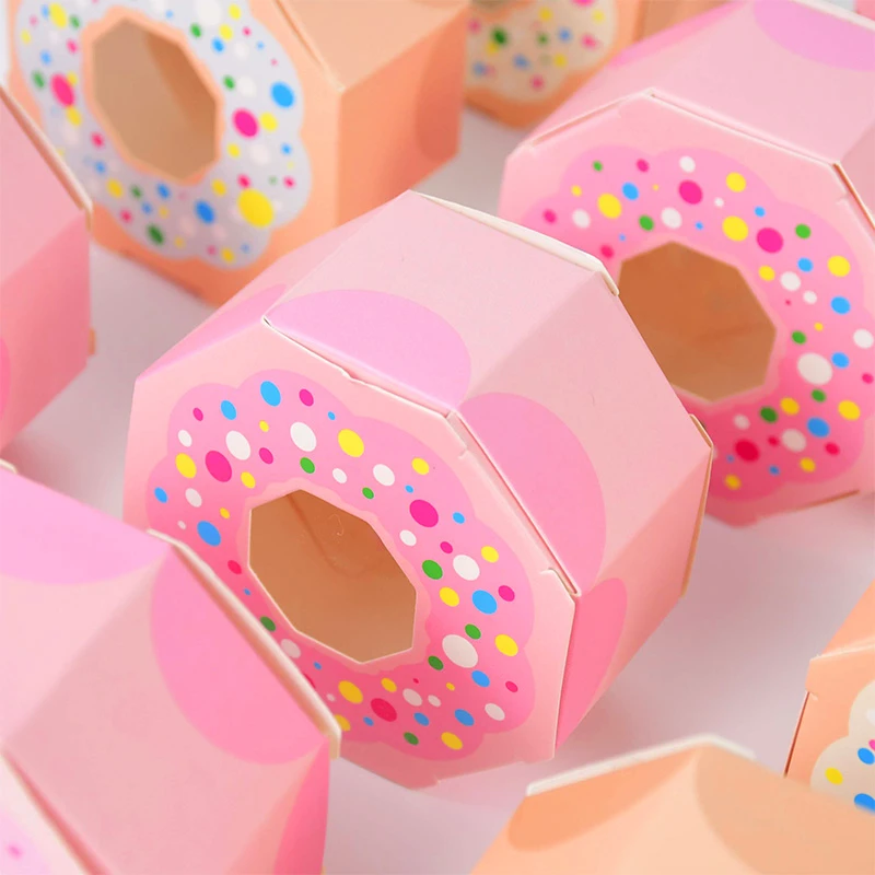 Pink Donut Boxes