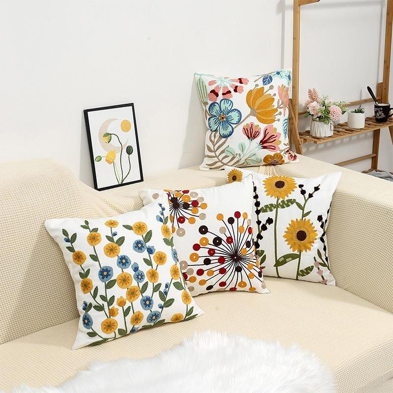Cushion Covers Online | Floral Cushion Covers