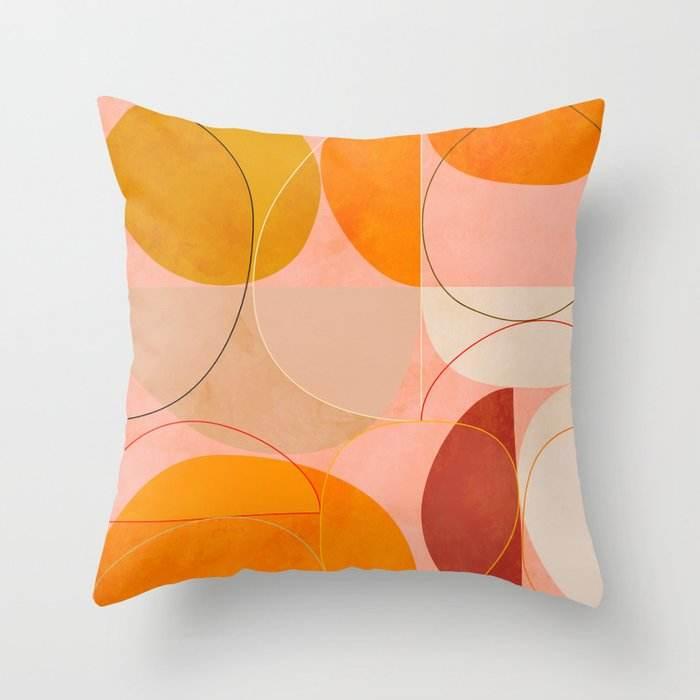 Cushion Cases | Yellow Geometric Cushion Covers