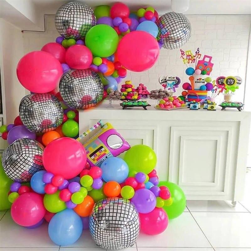 Disco Ball Balloon Arch (119PCS)