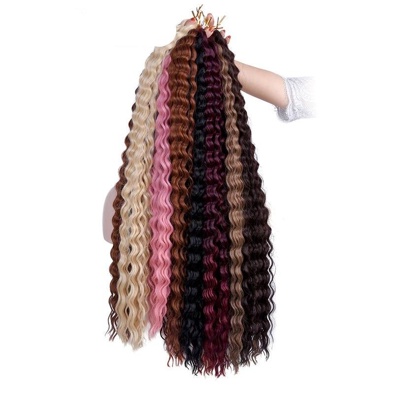 Long Water Wave Crochet Hair 30 Inch