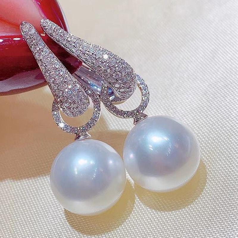 Big Pearl Earrings