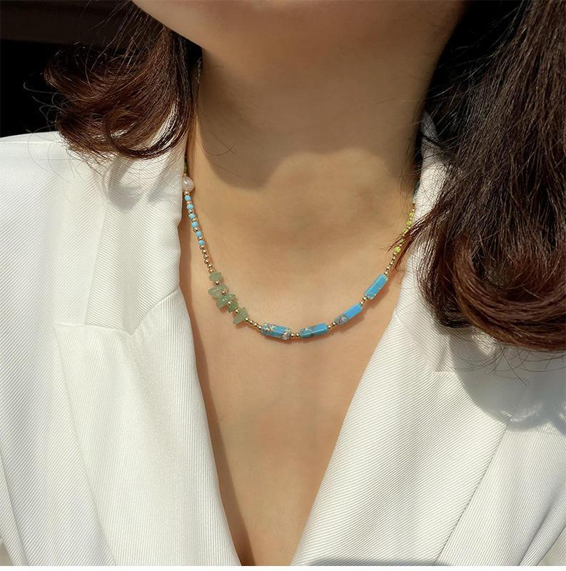 Gemstone Necklace | Handmade Necklace