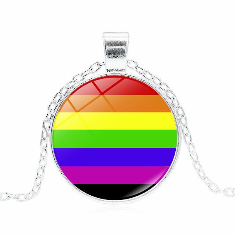 Homosexual Flag Locket | Rainbow Accessories