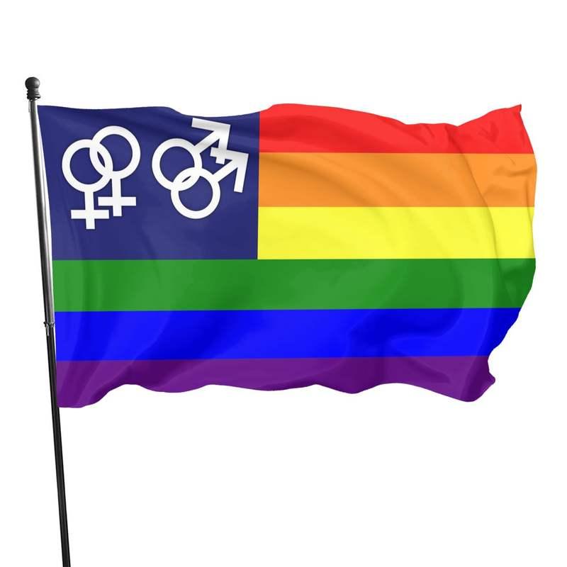 Gay Symbols | Homosexual Banner Grommets