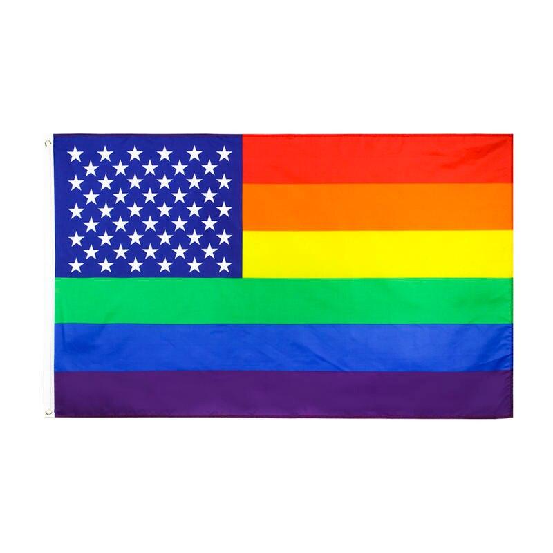 LGBT Flag | Rainbow American Flag