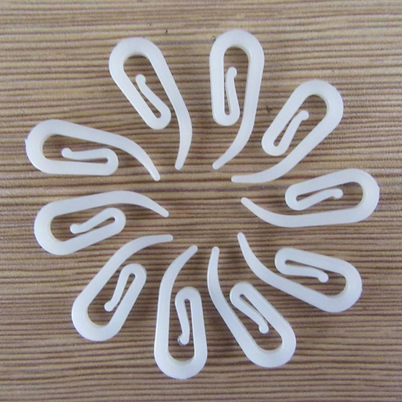 Plastic Curtain Hooks | 100pcs pack
