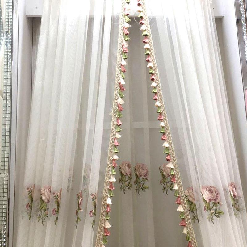 Flower Curtains For Living Room