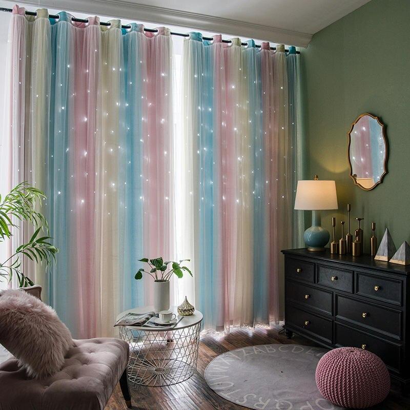 Colorful Curtains For Living Room