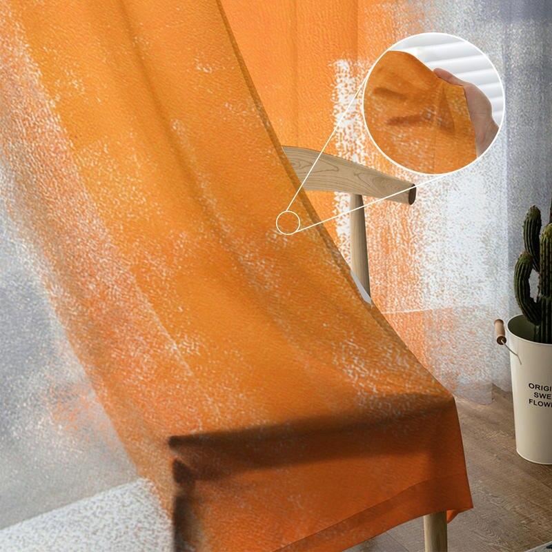 Abstract Curtains For Bedroom | Sheer Curtains