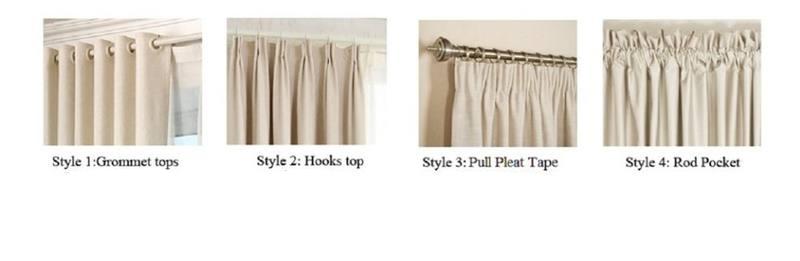 Modern French Door Curtains | Jacquard Curtain
